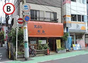 B地点
